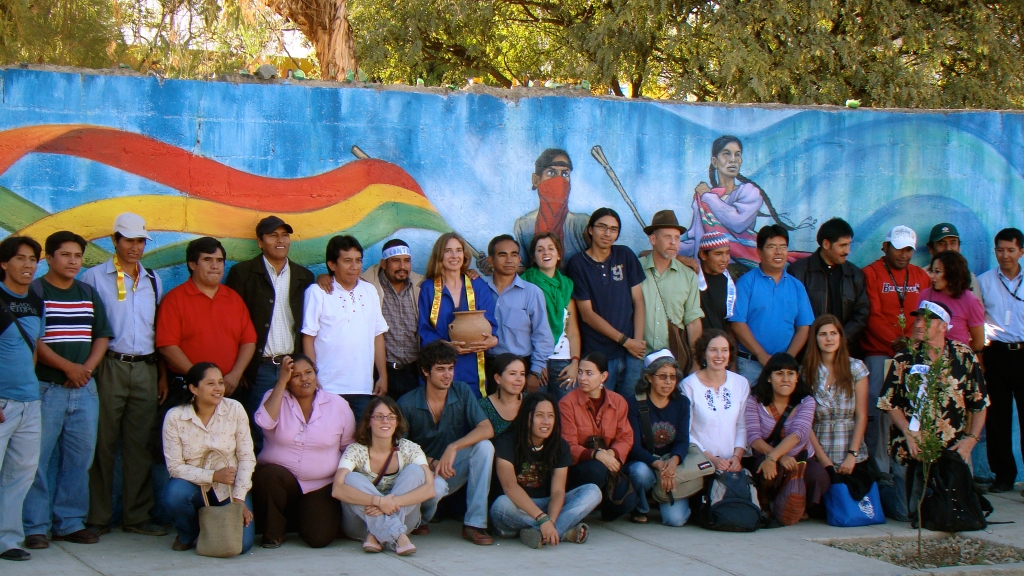 Unveiling the Mural Cochabamba, Bolivia by Mona Caron