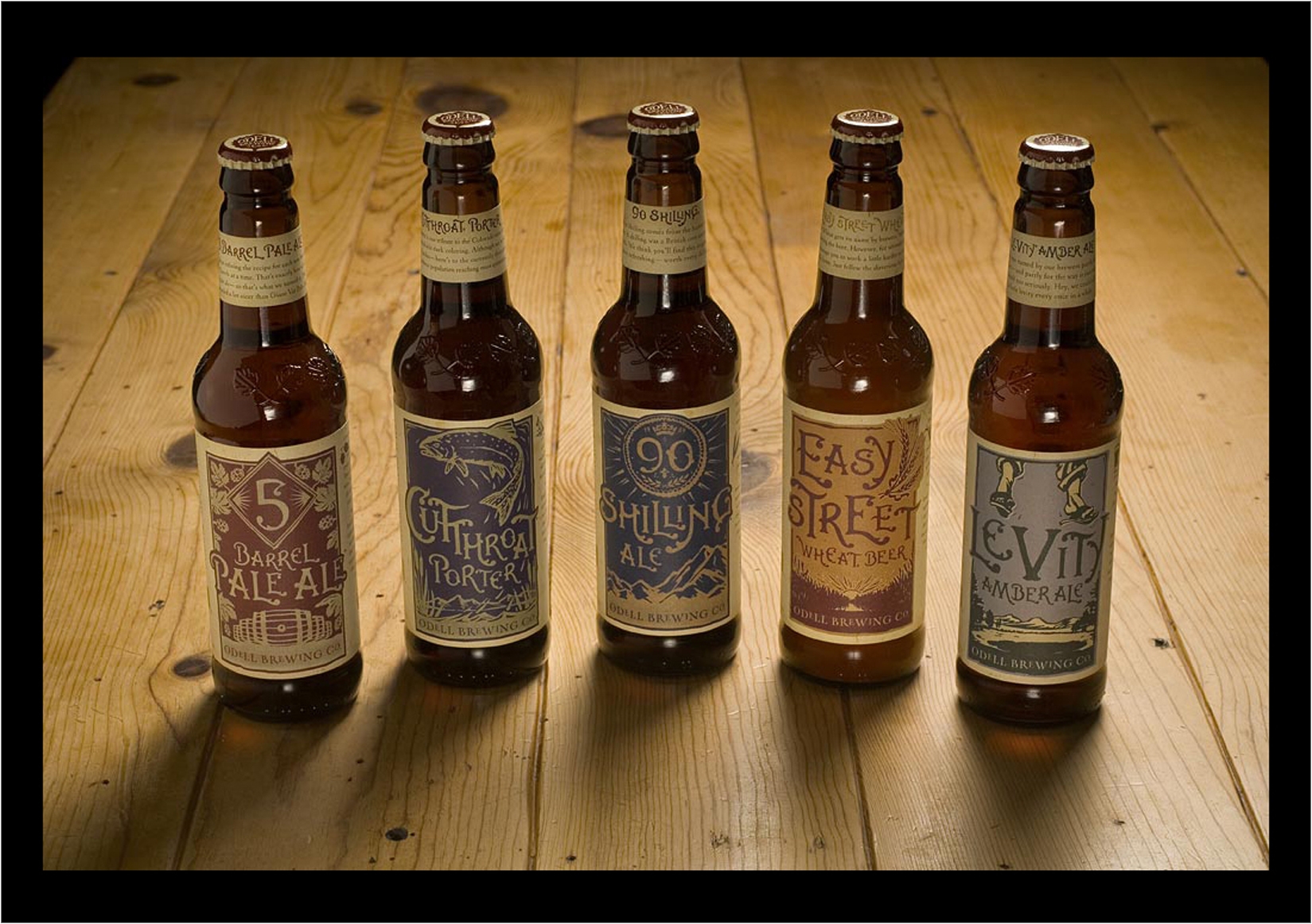 Odell Brewing Co. | Classic original labels | monacaron.com