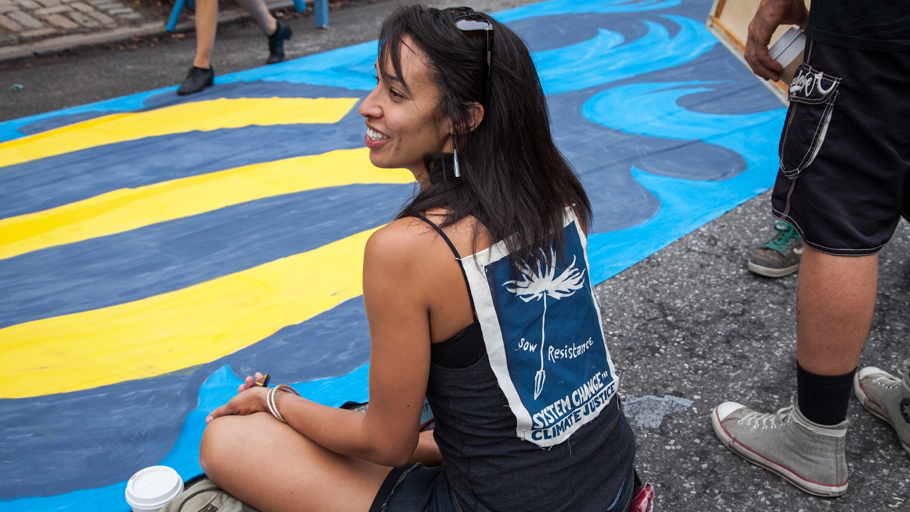 At The People S Climate March In New York 2014