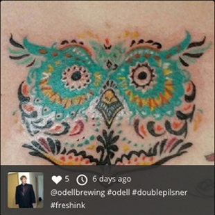 Tattoo of Double Pilsner